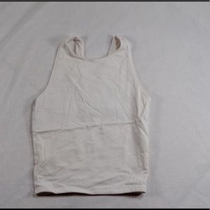 White crop top
